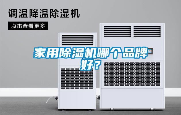 家用除濕機哪個品牌好？