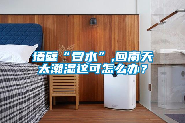 墻壁“冒水”,回南天太潮濕這可怎么辦?