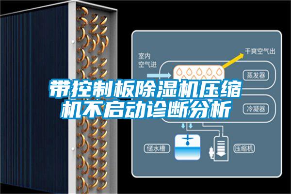 帶控制板除濕機壓縮機不啟動診斷分析