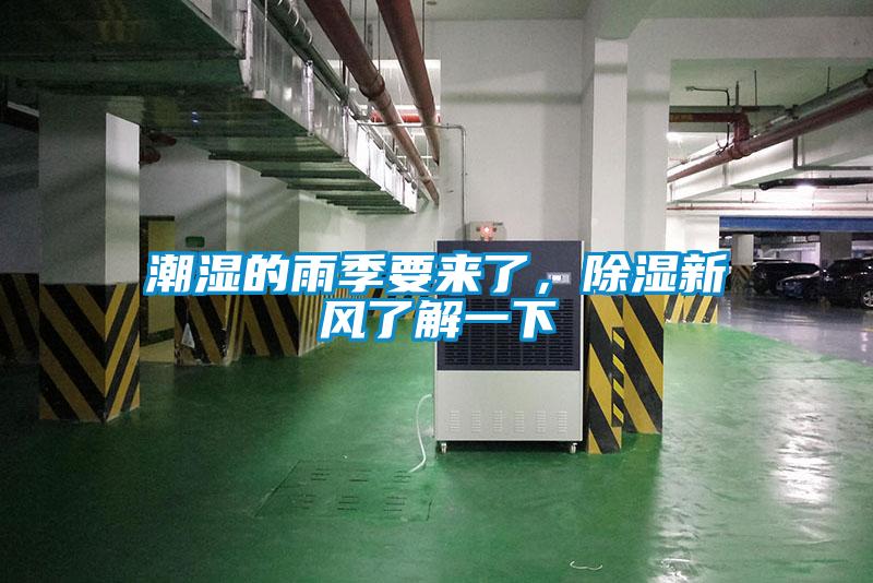 潮濕的雨季要來了,除濕新風(fēng)了解一下