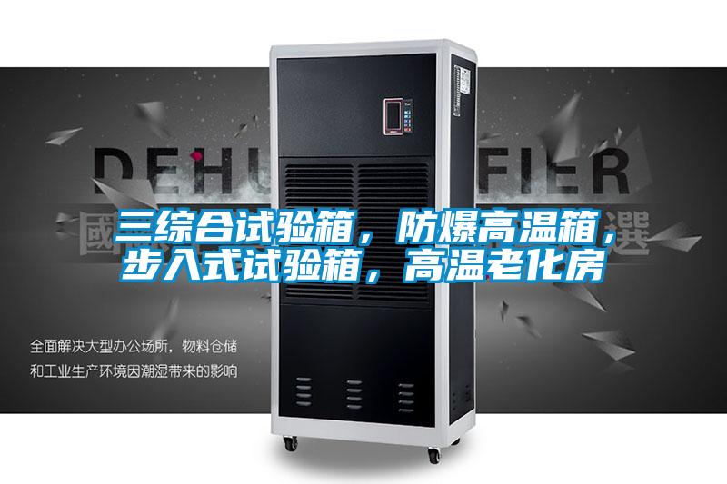 三綜合試驗箱，防爆高溫箱，步入式試驗箱，高溫老化房