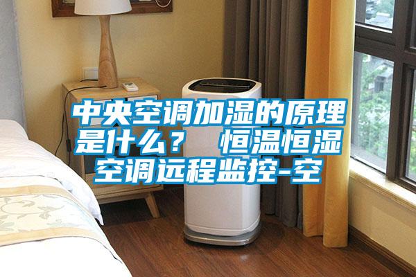 中央空調(diào)加濕的原理是什么? 恒溫恒濕空調(diào)遠(yuǎn)程監(jiān)控-空
